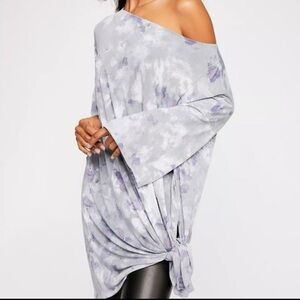 Free People We the Free Oversized Tie-Dye Tunic